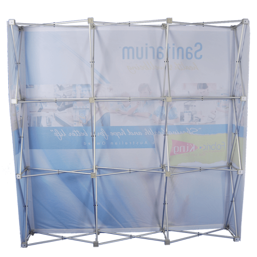 Fabric Pop up Displays frame back