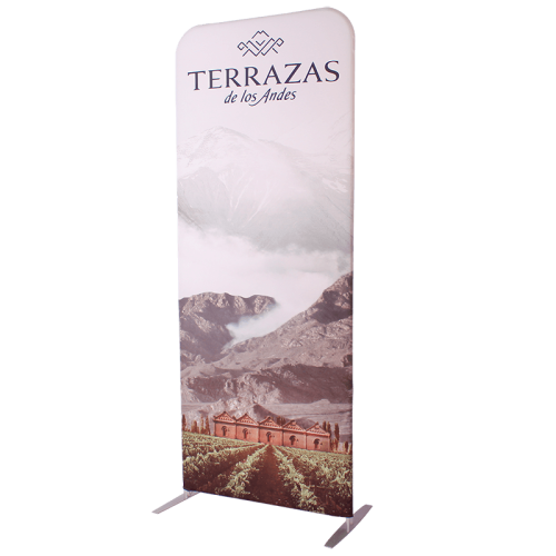 regular banner stand right