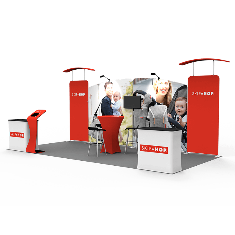 10x20 trade show booth 006 right