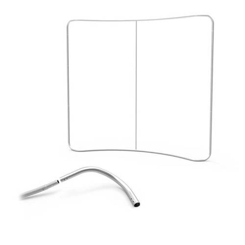 curved tension fabric backdrop frame