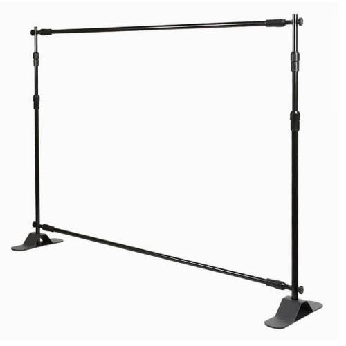 step and repeat 10 ft adjustable frame