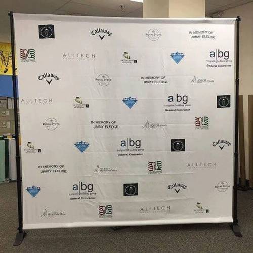 step and repeat 8 ft adjustable abg