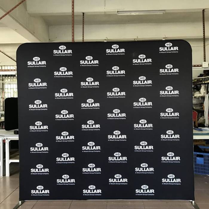 8ft Straight Tension Fabric Display - Image 5