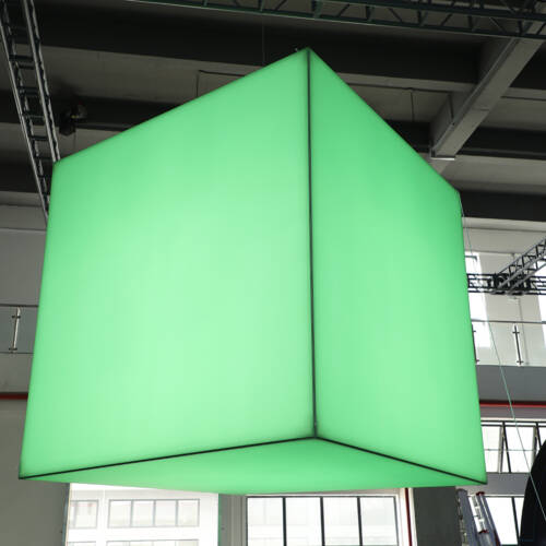 seg backlit hanging sign green
