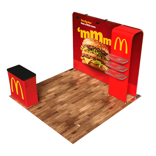 10 FEET BOOTH