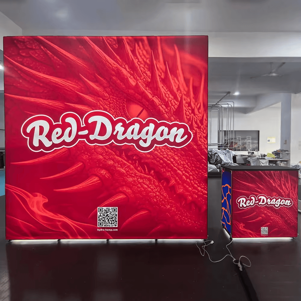 backlit wallbox booth work rev diagon